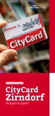 CityCard Broschüre Vorderseite