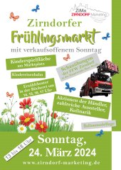 Plakat Frühlingsmarkt 2024